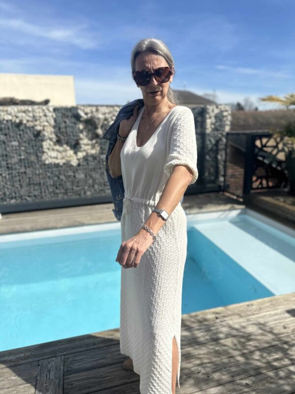 Robe Pepite en maille ajourée (c'est beau la vie)