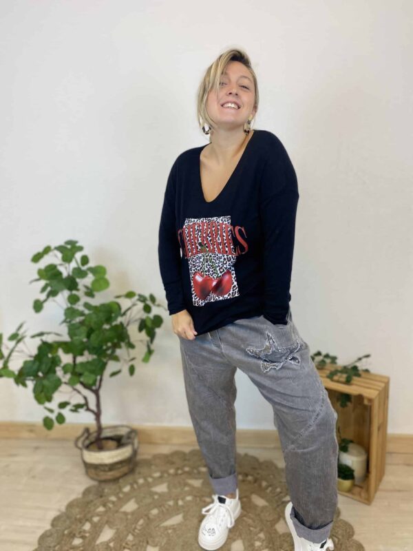 Pull doux et chaud "Cherries" – Image 2