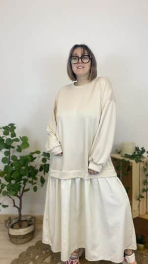 Robe effet 2 en 1
