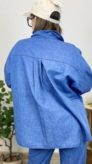 Chemise fluide jean