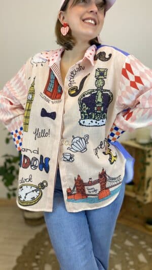 Chemise colorée (différents motifs)