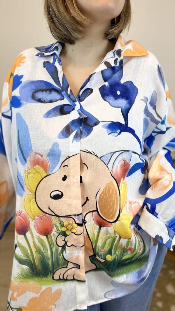Chemise oversize Snoopy – Image 3