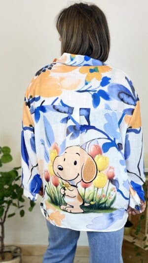 Chemise oversize Snoopy