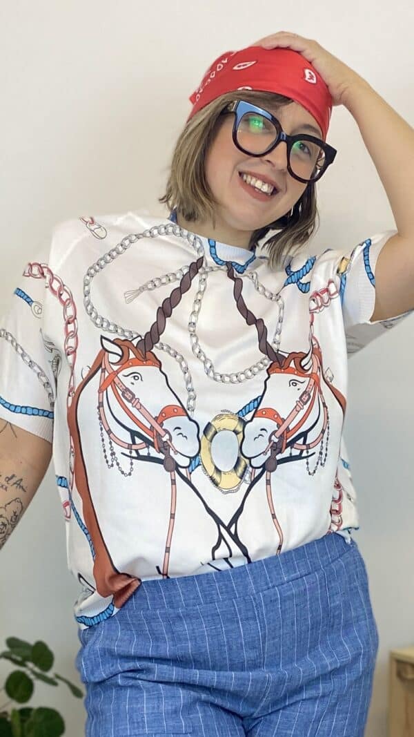 Tee-shirt imprimé vintage