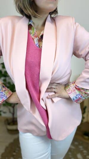 Veste blazer colorée (différents coloris)