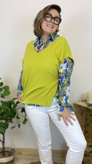 Pull sans manches  (différents coloris)