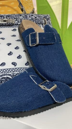 Mules sabots en jean