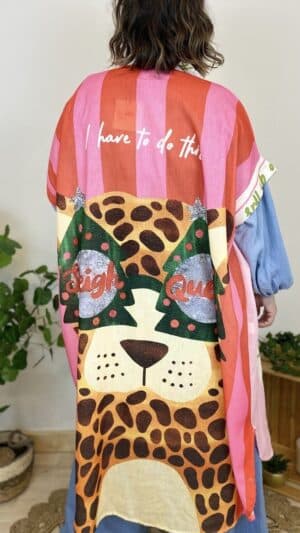 Robe chemise oversize (differents motifs et coloris)