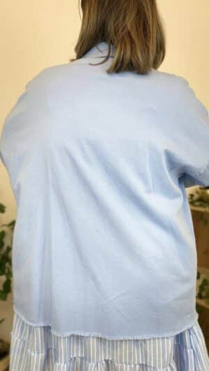 Veste surchemise oversize