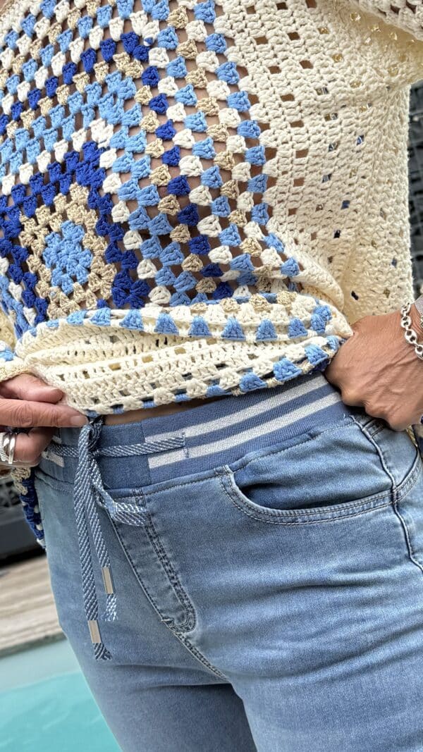 Pantacourt jean slim Onado – Image 3